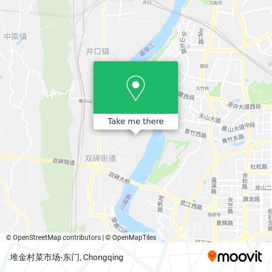 堆金村菜市场-东门 map