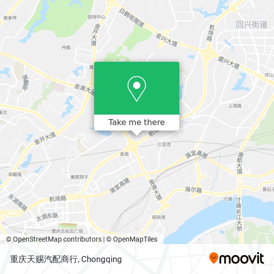 重庆天赐汽配商行 map