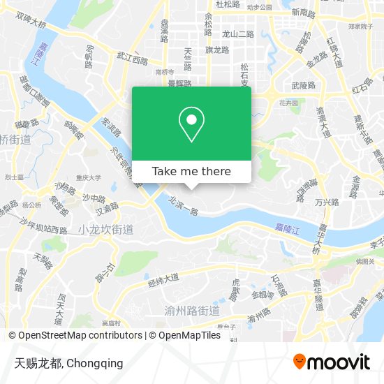 天赐龙都 map