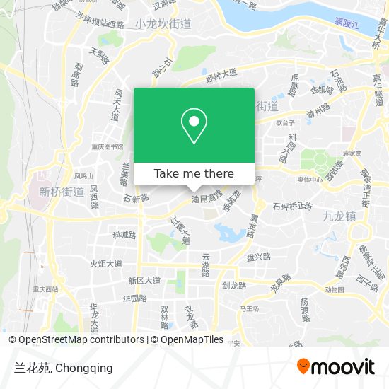兰花苑 map