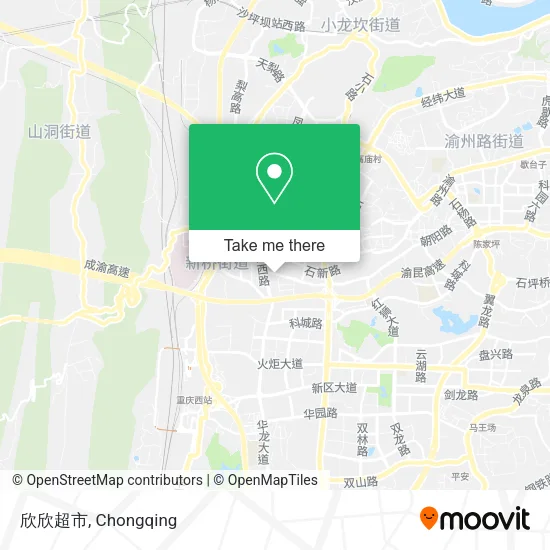 欣欣超市 map