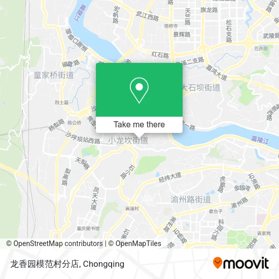 龙香园模范村分店 map