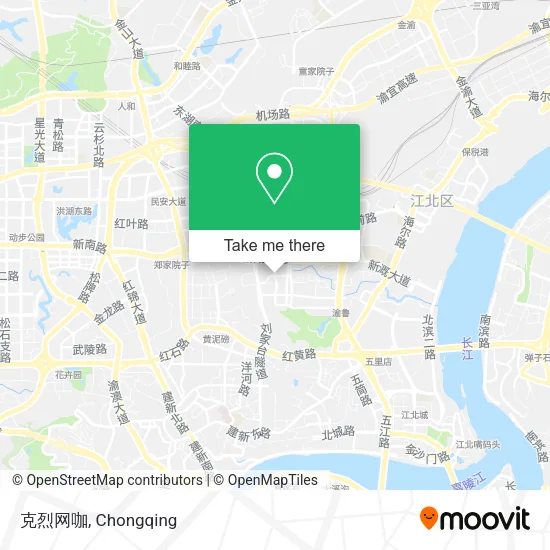 克烈网咖 map