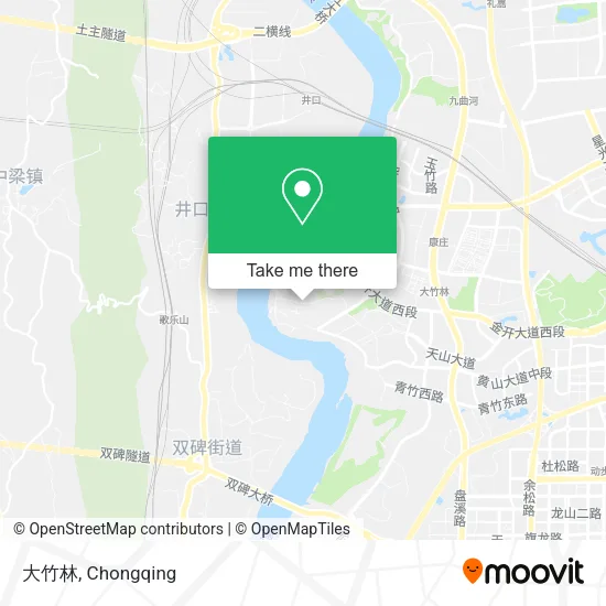 大竹林 map