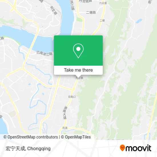 宏宁天成 map