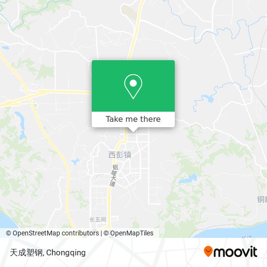 天成塑钢 map
