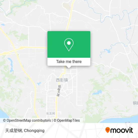 天成塑钢 map