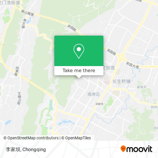 李家坝 map