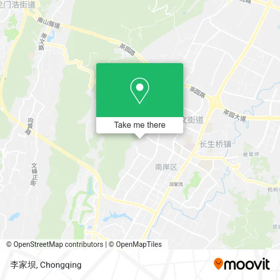 李家坝 map