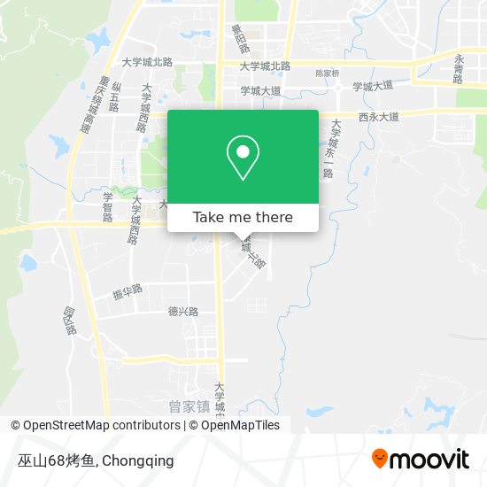 巫山68烤鱼 map