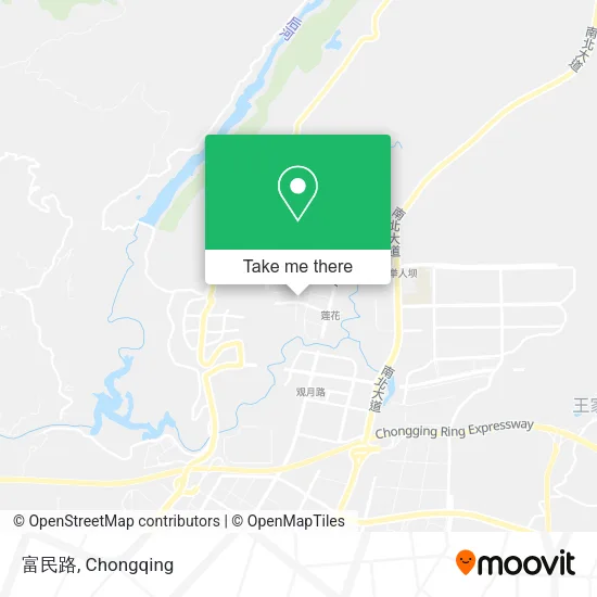 富民路 map