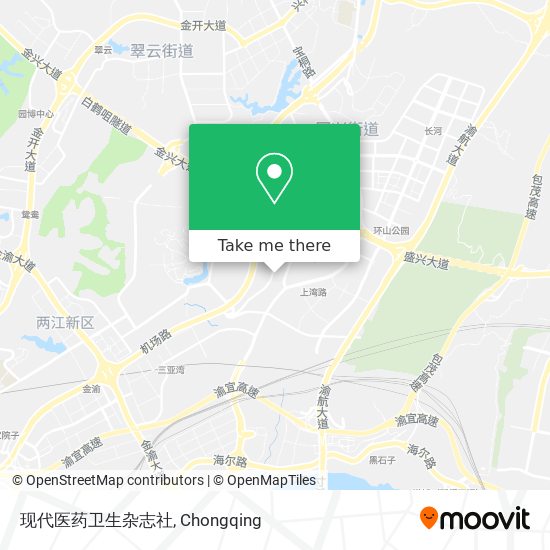 现代医药卫生杂志社 map