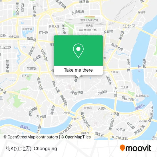 纯K(江北店) map