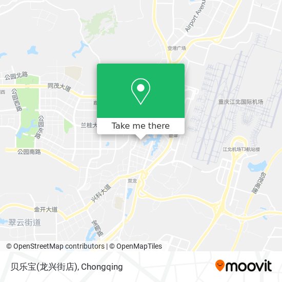 贝乐宝(龙兴街店) map