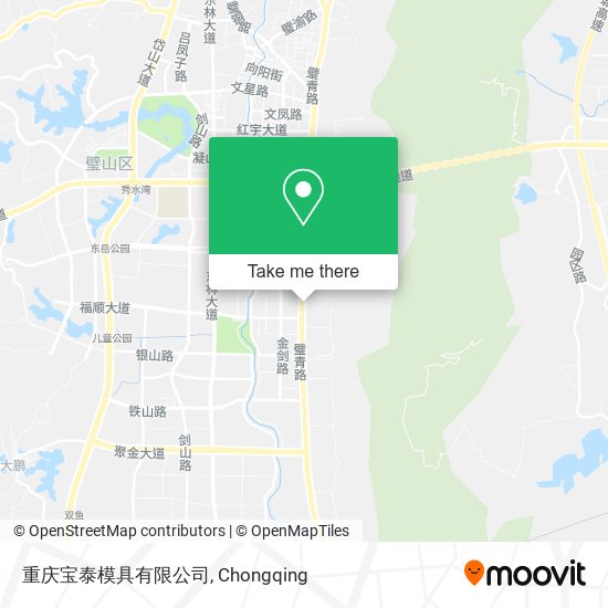 重庆宝泰模具有限公司 map