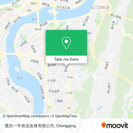重庆一牛农业发展有限公司 map