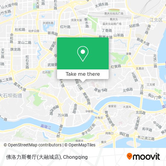 佛洛力斯餐厅(大融城店) map