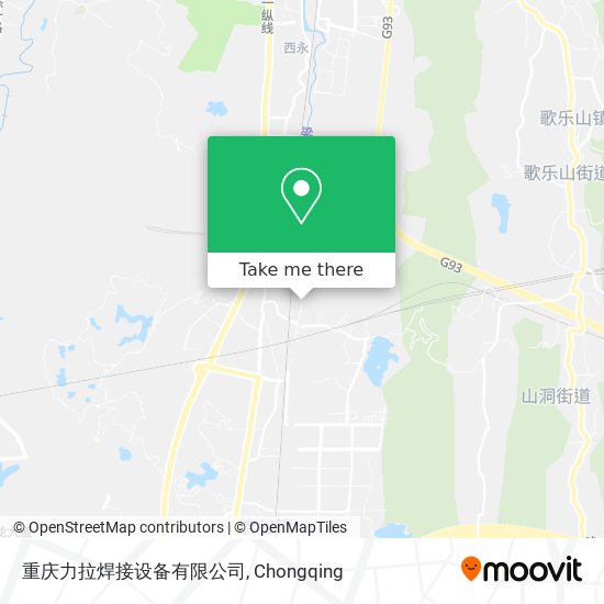重庆力拉焊接设备有限公司 map