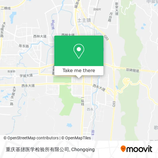 重庆基拯医学检验所有限公司 map