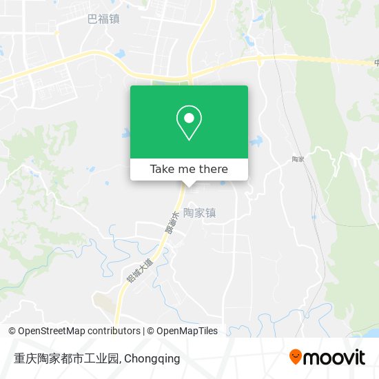 重庆陶家都市工业园 map