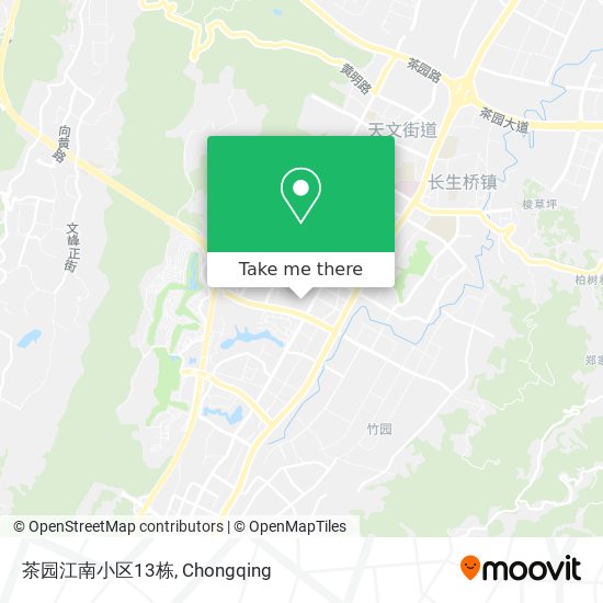 茶园江南小区13栋 map