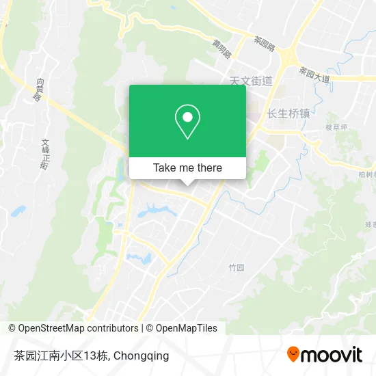 茶园江南小区13栋 map