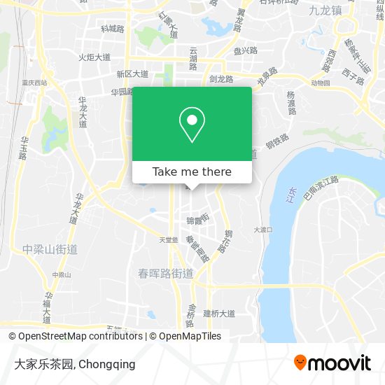 大家乐茶园 map