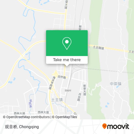 观音桥 map