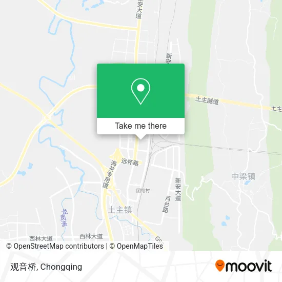 观音桥 map