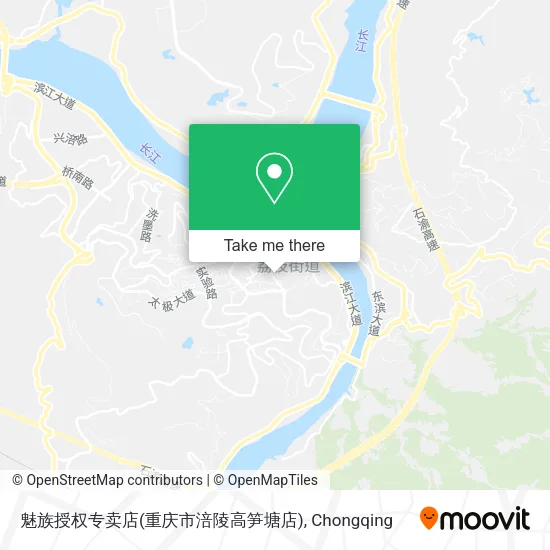 魅族授权专卖店(重庆市涪陵高笋塘店) map