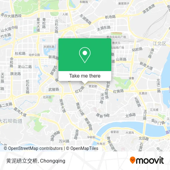 黄泥磅立交桥 map