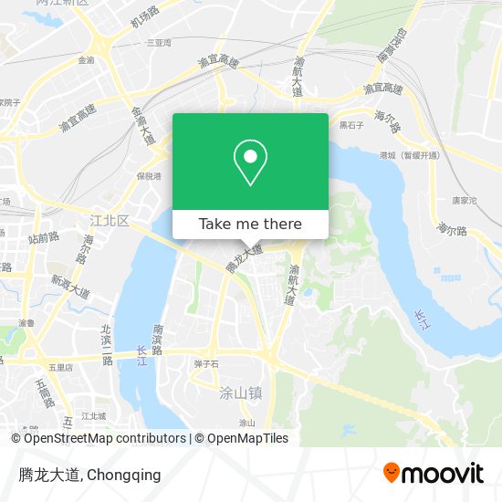 腾龙大道 map
