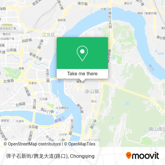 弹子石新街/腾龙大道(路口) map