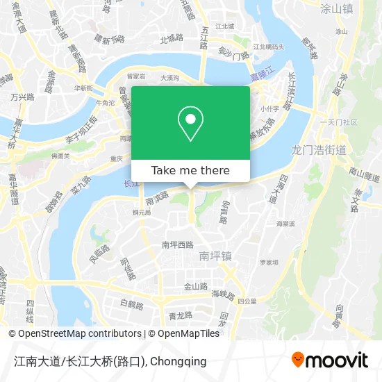 江南大道/长江大桥(路口) map
