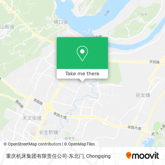 重庆机床集团有限责任公司-东北门 map