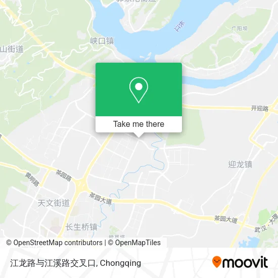江龙路与江溪路交叉口 map