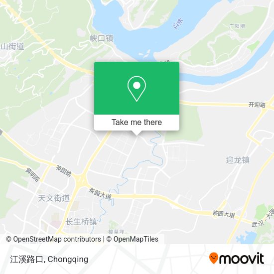 江溪路口 map