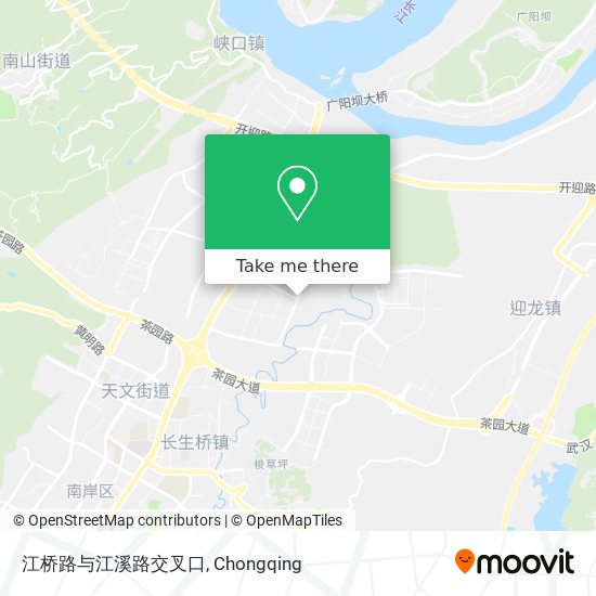 江桥路与江溪路交叉口 map