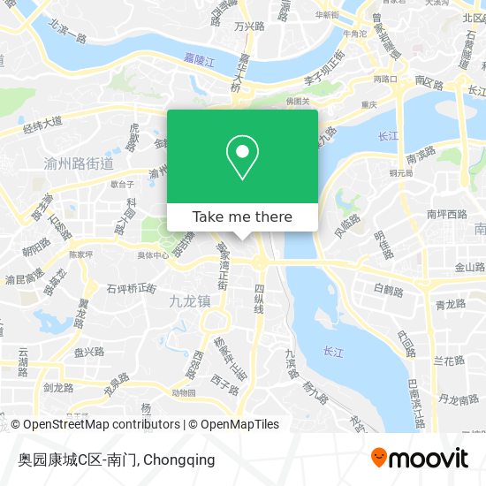 奥园康城C区-南门 map