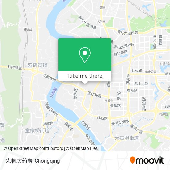 宏帆大药房 map