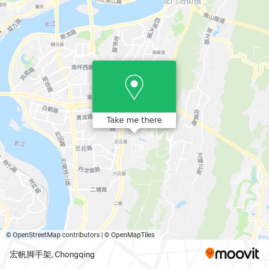 宏帆脚手架 map
