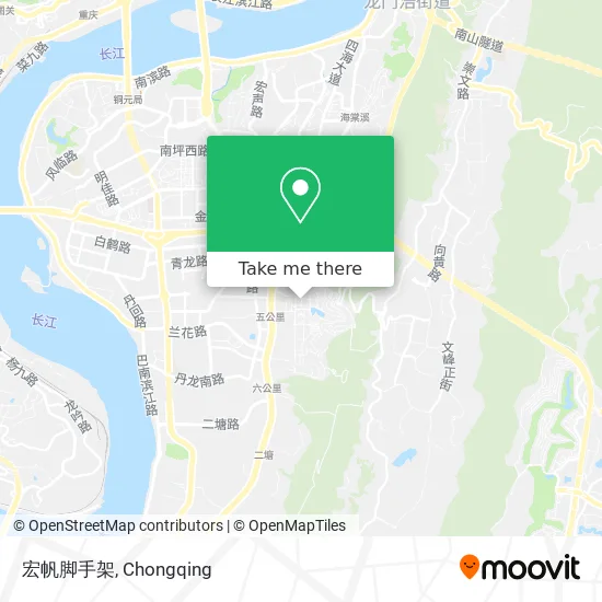 宏帆脚手架 map