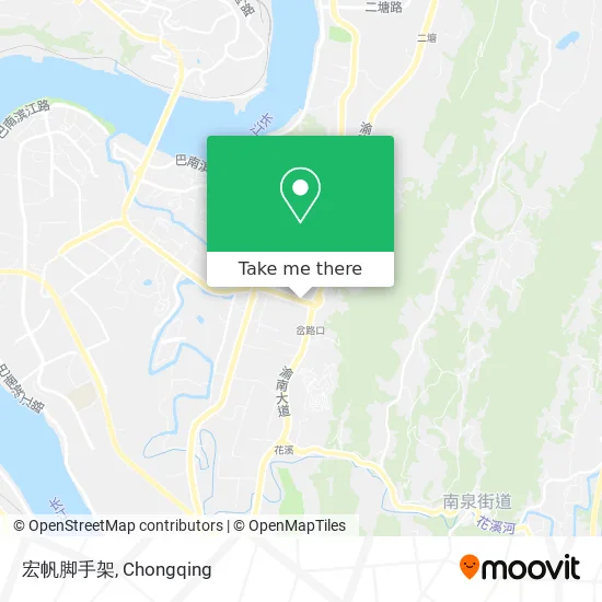 宏帆脚手架 map