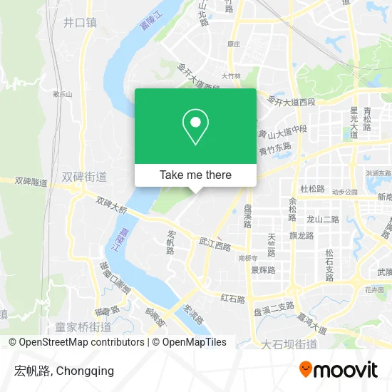 宏帆路 map