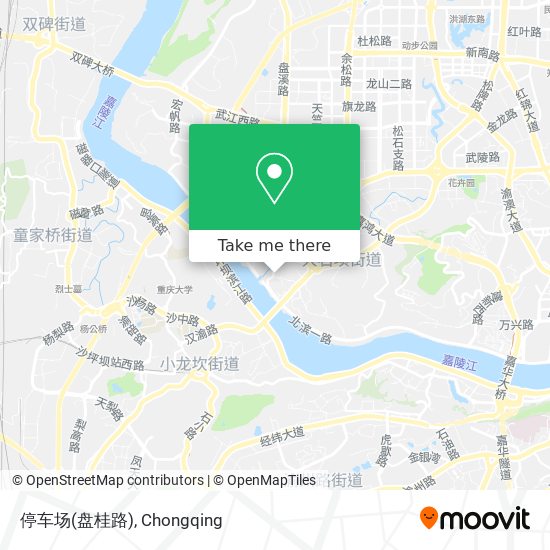 停车场(盘桂路) map