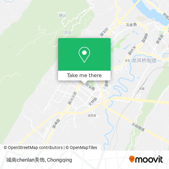 城南chenlan美饰 map
