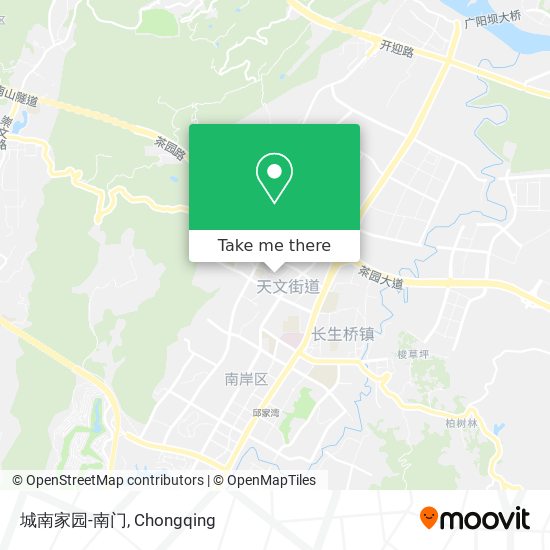 城南家园-南门 map