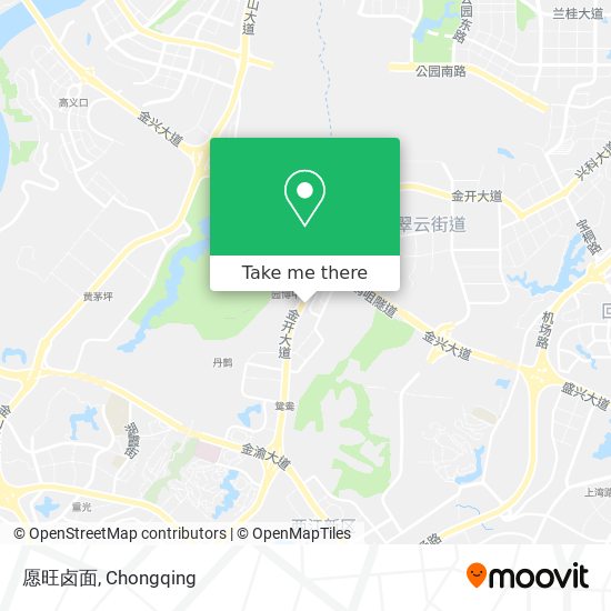 愿旺卤面 map