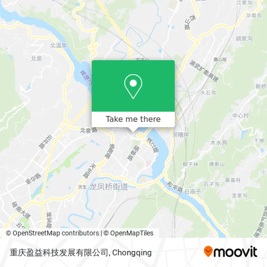 重庆盈益科技发展有限公司 map