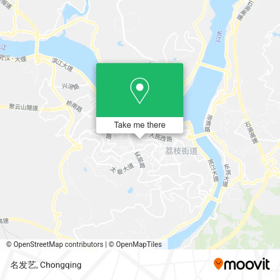 名发艺 map